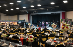 event in action, dinner, cabaret layout, music entertainment