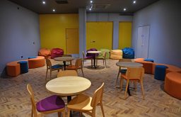 meeting room, recreational, bean bags